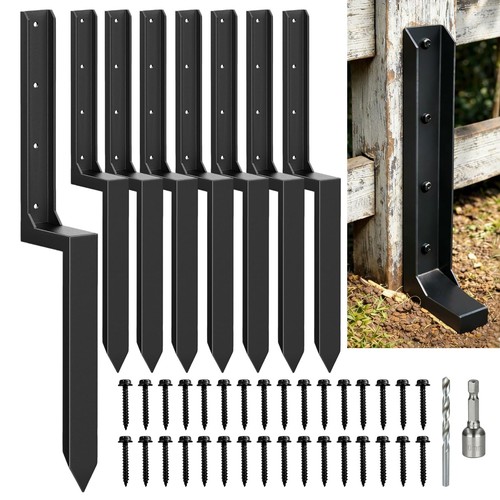 Fence post repair - fence, heavy