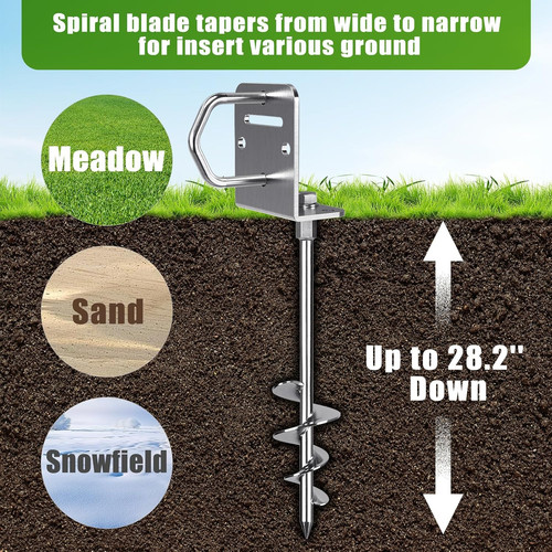 Pack 24 ground - 2/4/6, 18"