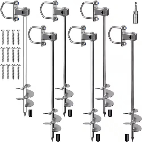 Multi purpose ground anchors - ground,