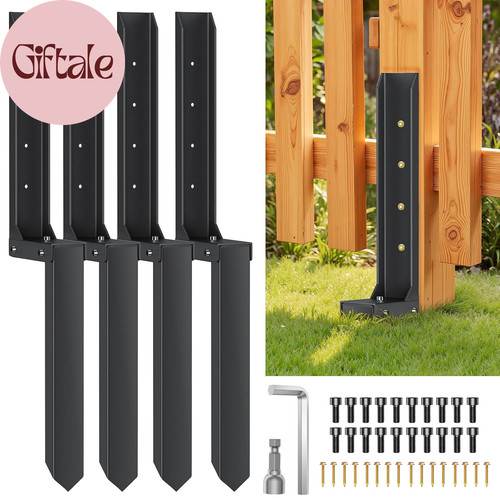 4pcs fence post repair - post,